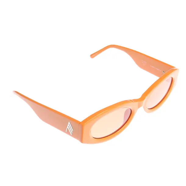 Sunglasses in Orange, Synthetic, The Attico