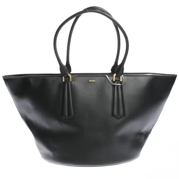 Shoulder Bag in Black, Leather, Max Mara