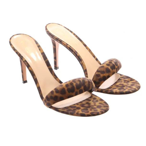Heeled Sandals in Multicolored, , Paris Texas