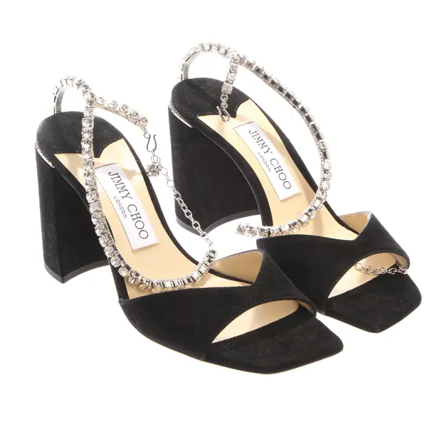 Heeled Sandals in Black, , Jimmy Choo