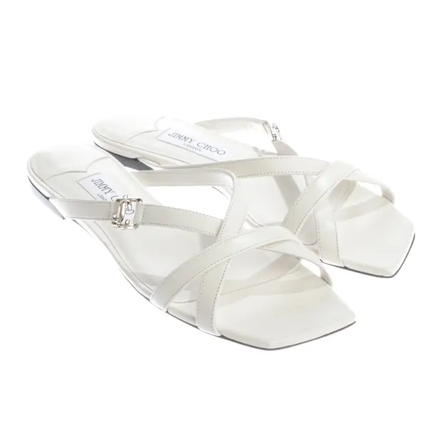 Sandali, in Bianco, Jimmy Choo