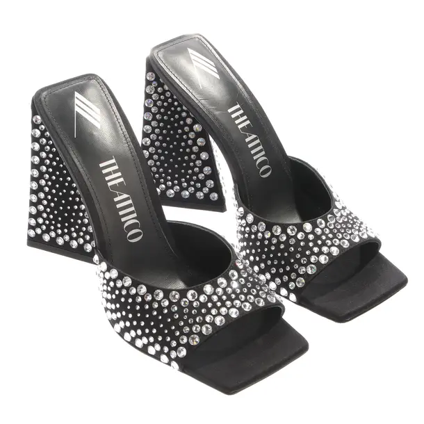Sandaletten in Schwarz, , The Attico