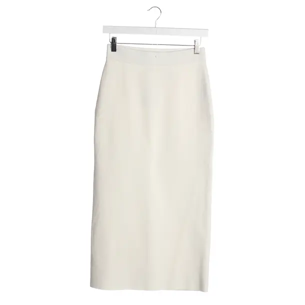 Skirt in White, Viscose, Frankie Shop
