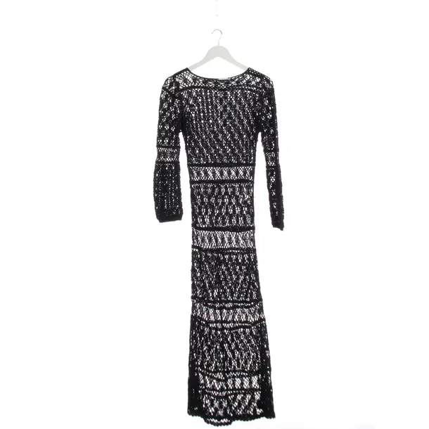 Kleid in Schwarz, Baumwolle, Anna Kosturova