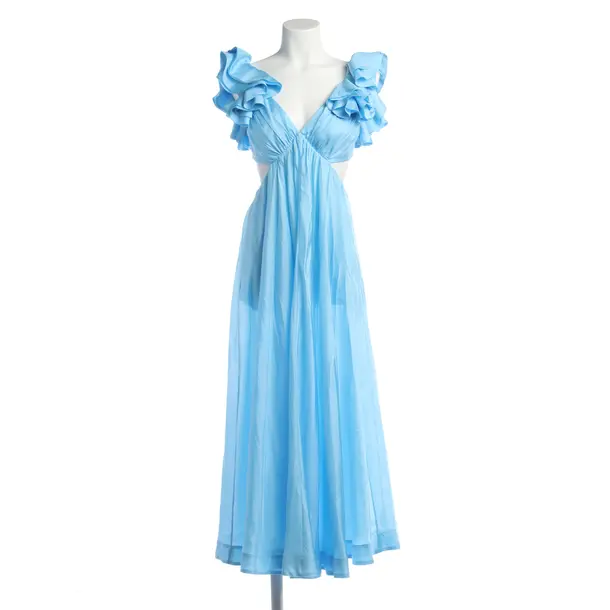 Cocktailkleid in Blau, Seide, Zimmermann