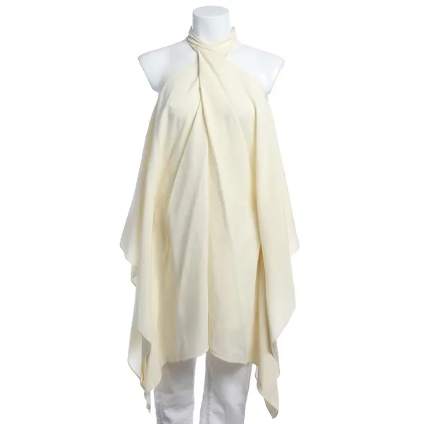 Bluse in Weiß, Acetat, Taller Marmo