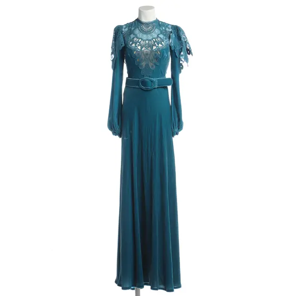Cocktailkleid in Blau, Viskose, Costarellos