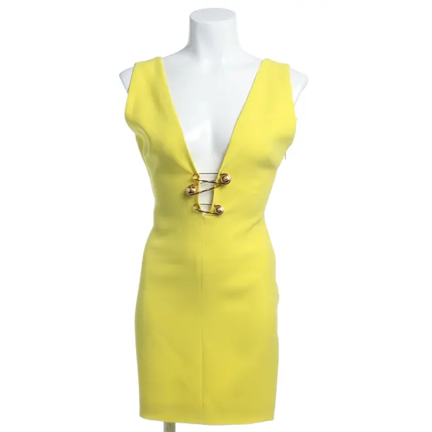 Cocktail Dress in Yellow, Silk, Versace
