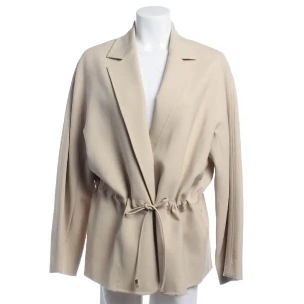 Summer Coat in White, Wool, Max Mara