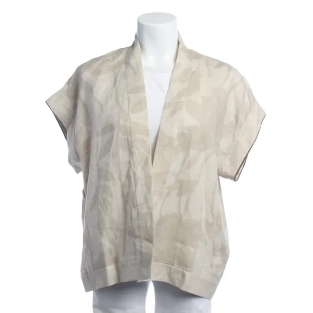 Blouse in White, Linen, Brunello Cucinelli