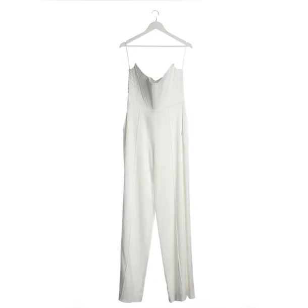 Jumpsuit in Weiß, Triacetat, Alex Perry