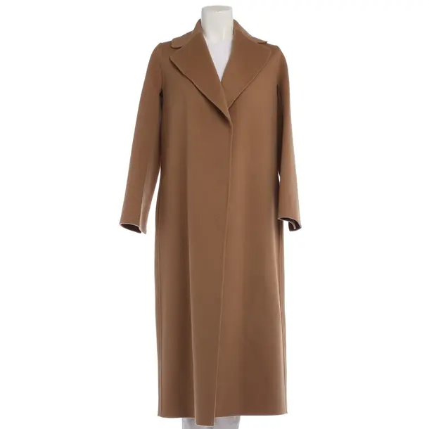 Übergangsmantel in Braun, Wolle, Max Mara