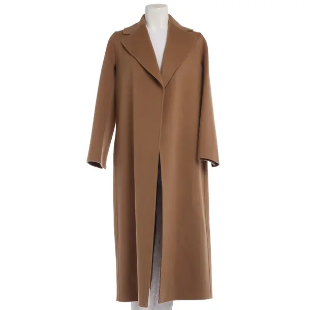 Mid-Season Coat in Brown, Wool, Max Mara