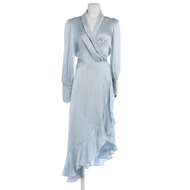 Cocktailkleid in Blau, Seide, Zimmermann