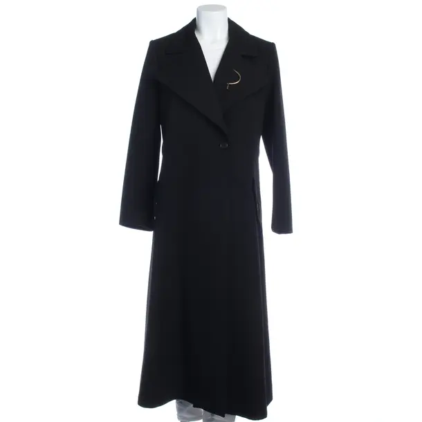 Mid-Season Coat in Black, Wool, Chloé