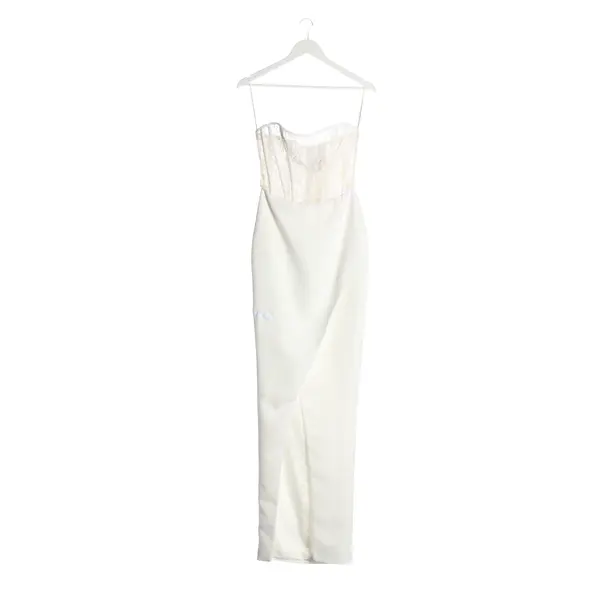 Cocktail Dress in White, Polyester, Rasario
