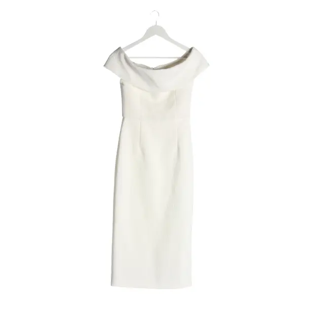 Cocktailkleid in Weiß, Polyester, Rebecca Vallance