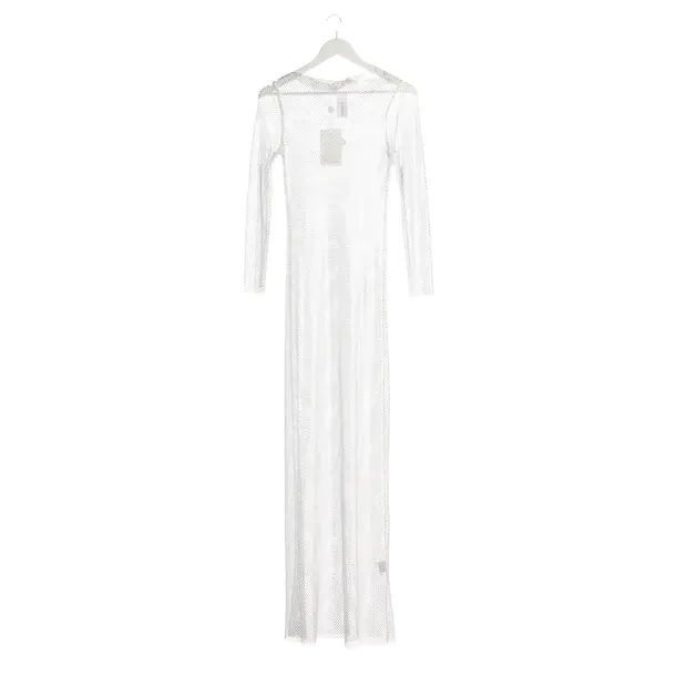 Cocktail Dress in White, Polyester, Max Mara