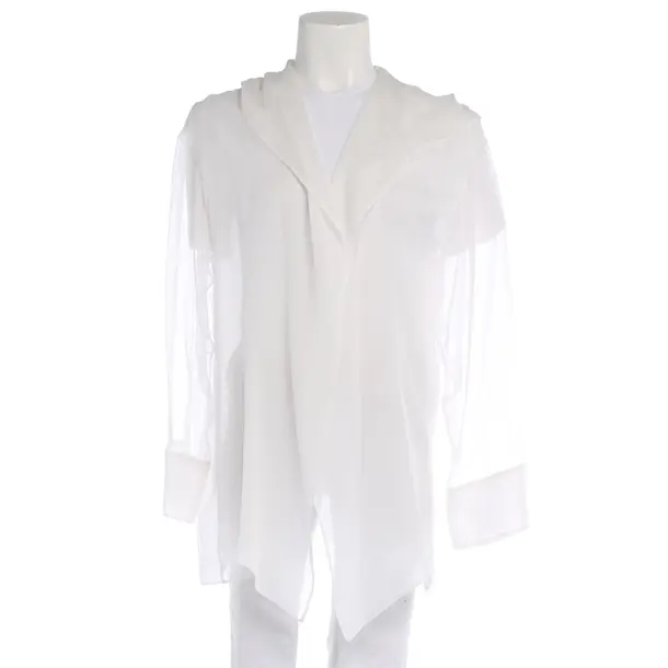 Sommerjacke in Weiß, Seide, Max Mara