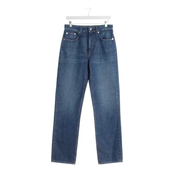 Jeans Straight Fit in Blau, Baumwolle, Sportmax