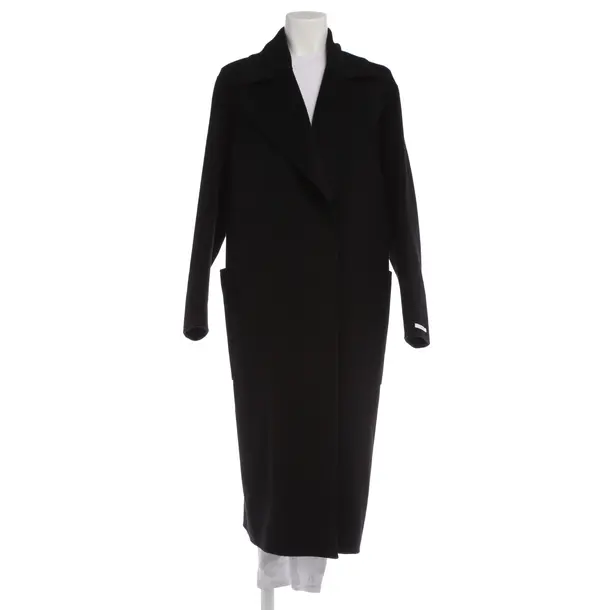 Mid-Season Coat in Black, Wool, Sportmax