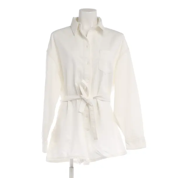 Jumpsuit in Weiß, Baumwolle, Frankie Shop