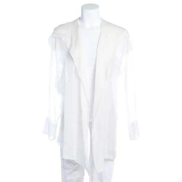Sommerjacke in Weiß, Seide, Max Mara