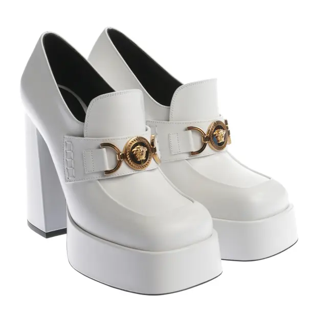Pumps in Weiß, , Versace