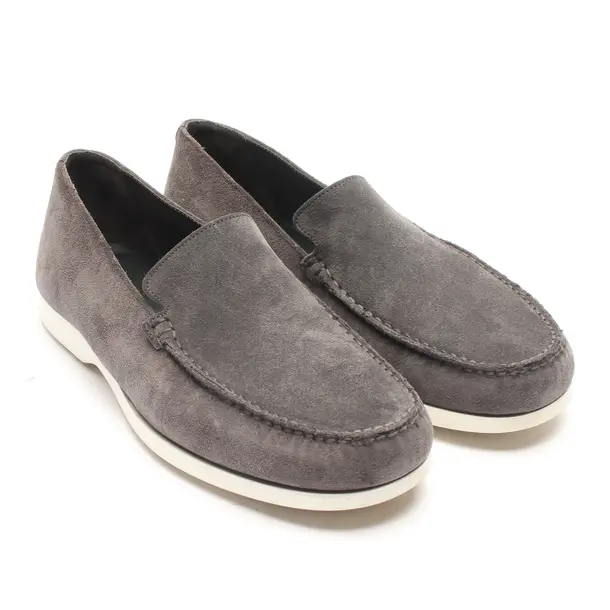 Loafers in Gray, , Manolo Blahnik