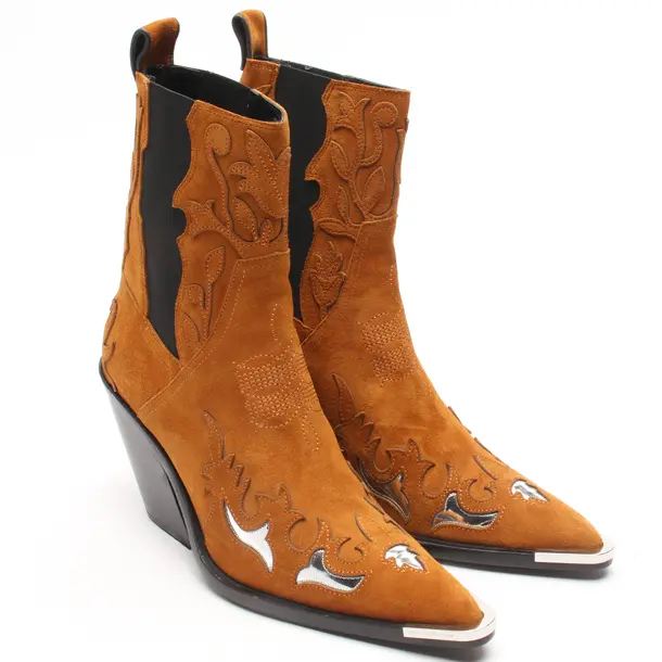 Stiefeletten in Braun, , Paco Rabanne