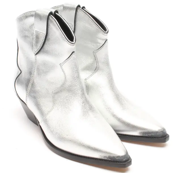 Stiefeletten in Metallic, , Isabel Marant