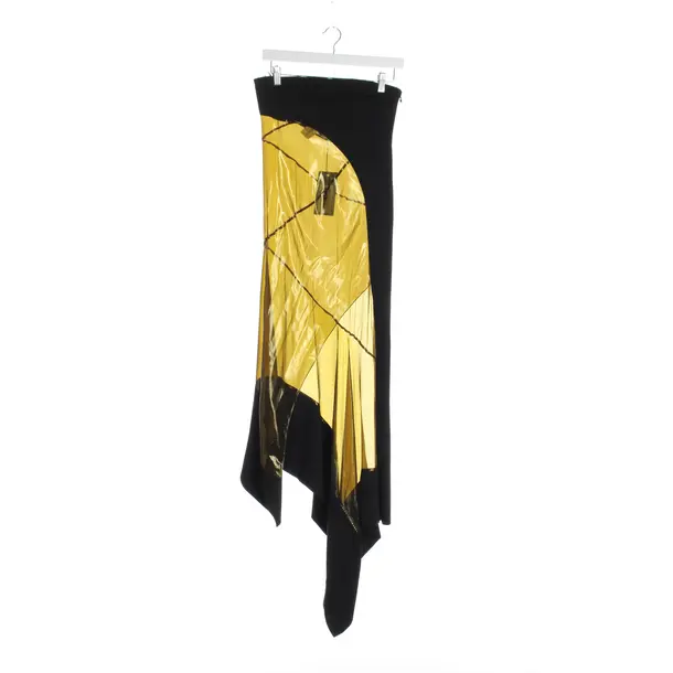 Cocktailkleid in Schwarz, Seide, Mugler