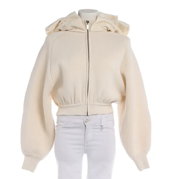 Strickjacke in Weiß, Wolle, Jacquemus