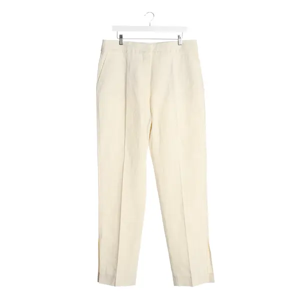 Pants in White, Linen, Jacquemus