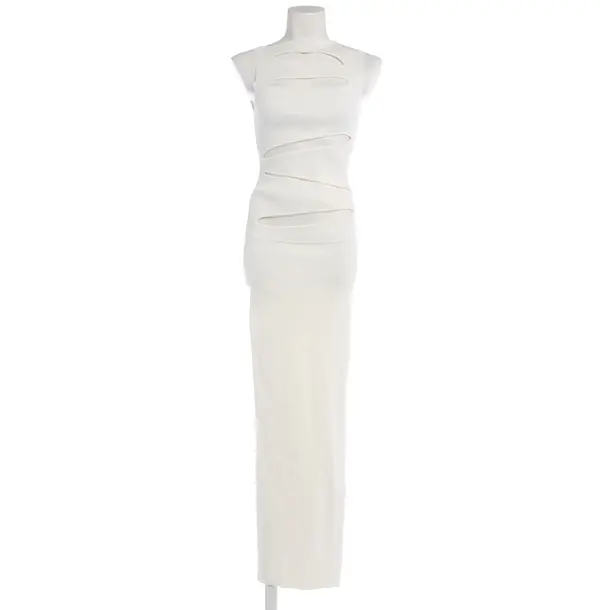 Cocktail Dress in White, Viscose, Christopher Esber