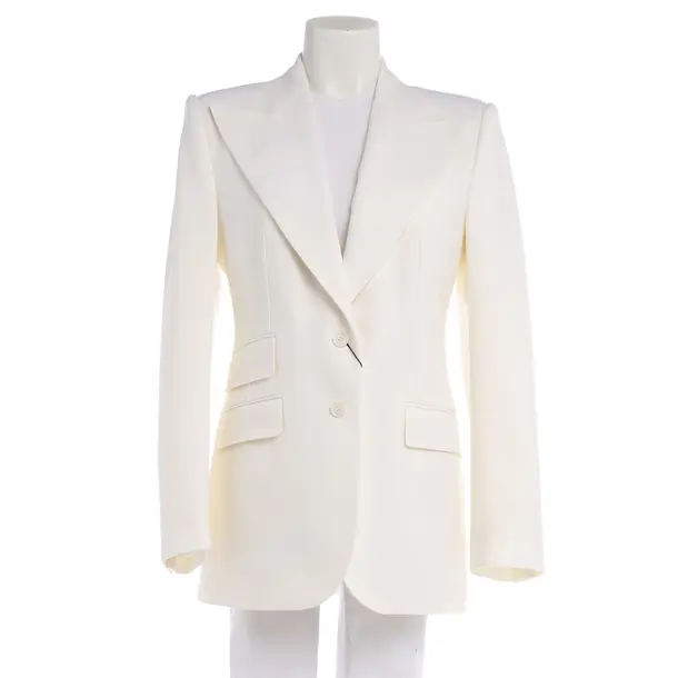 Blazer in Weiß, Wolle, Dolce & Gabbana