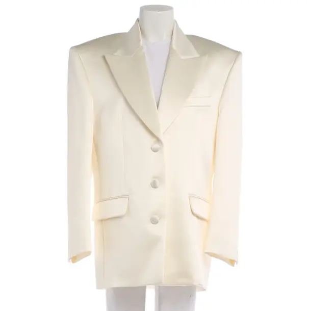 Blazer in Weiß, Seide, Magda Butrym