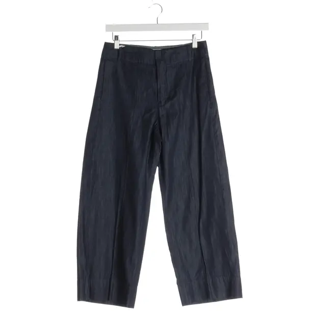 Hose in Blau, Baumwolle, Max Mara