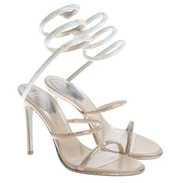 Heeled Sandals in Multicolored, , René Caovilla