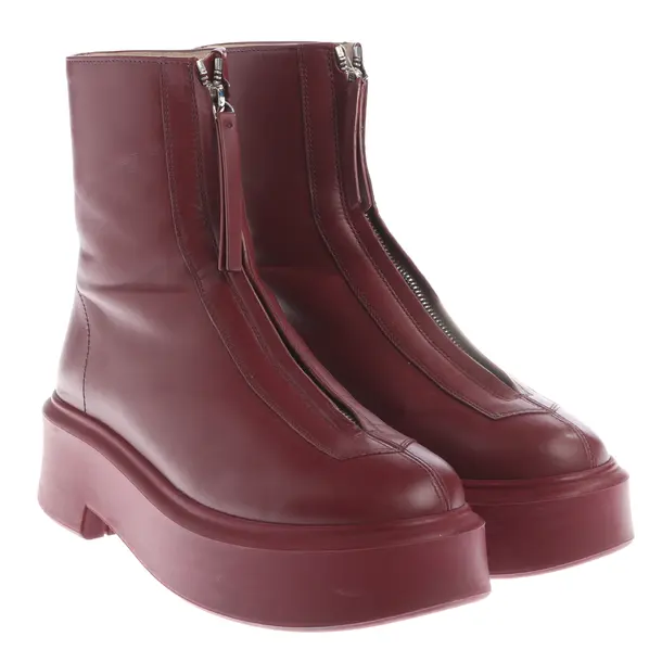 Ankle Boots in Red, , The Row