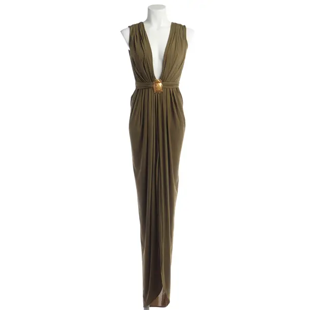 Cocktail Dress in Green, Polyamide, Balmain