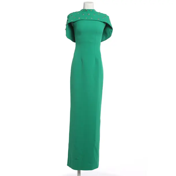 Cocktail Dress, in Green, Polyester, Safiyaa