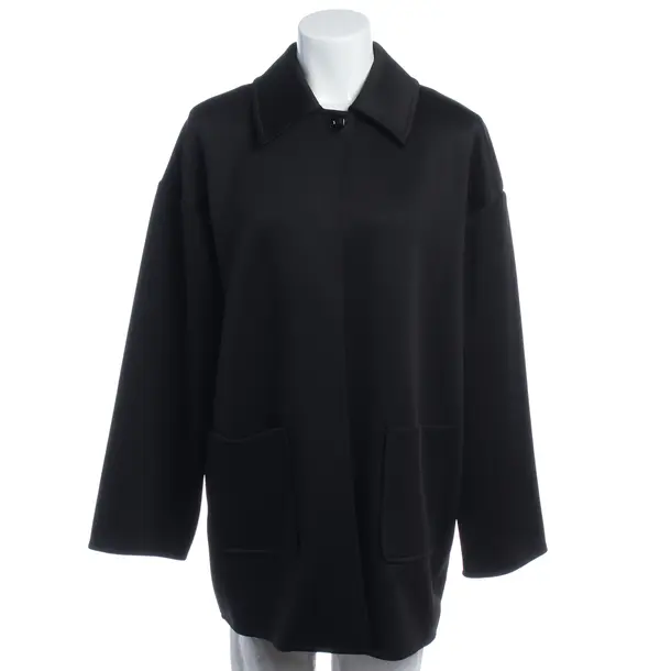 Summer Coat in Black, Polyester, Max Mara