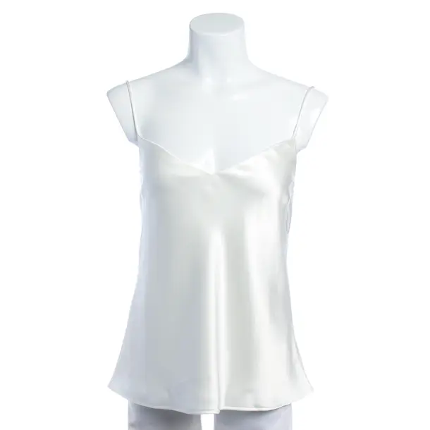 Top in Weiß, Triacetat, Galvan London
