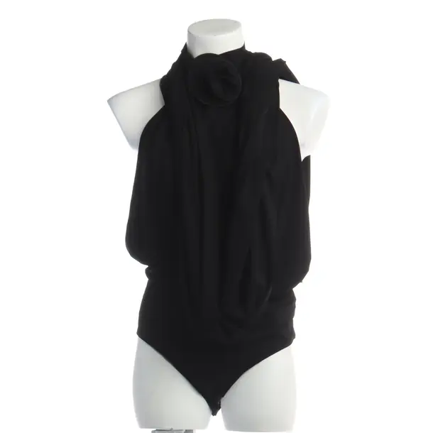 Body in Schwarz, Viskose, Magda Butrym
