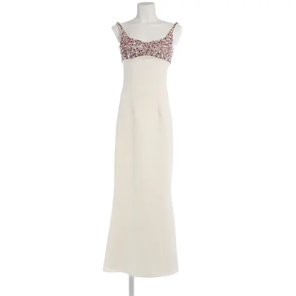Cocktailkleid in Weiß, Polyester, Safiyaa