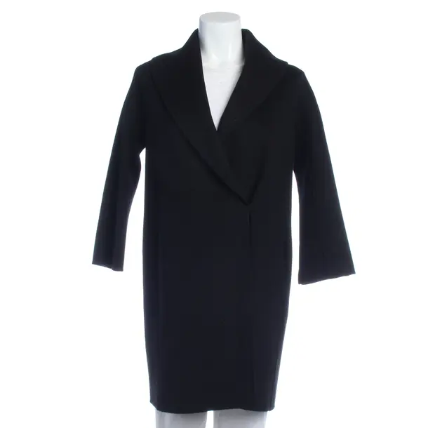 Übergangsjacke in Schwarz, Wolle, Max Mara