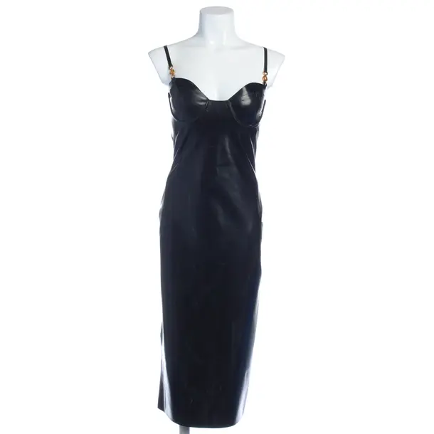 Cocktailkleid in Schwarz, Latex, Versace