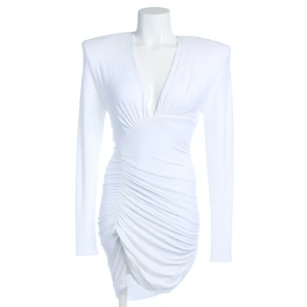 Cocktail Dress in White, Viscose, Alexandre Vauthier