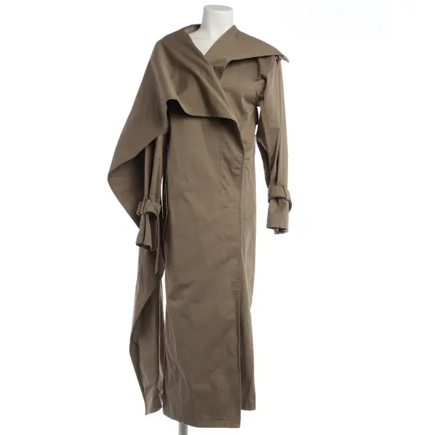 Summer Coat in Green, Cotton, Acne Studios